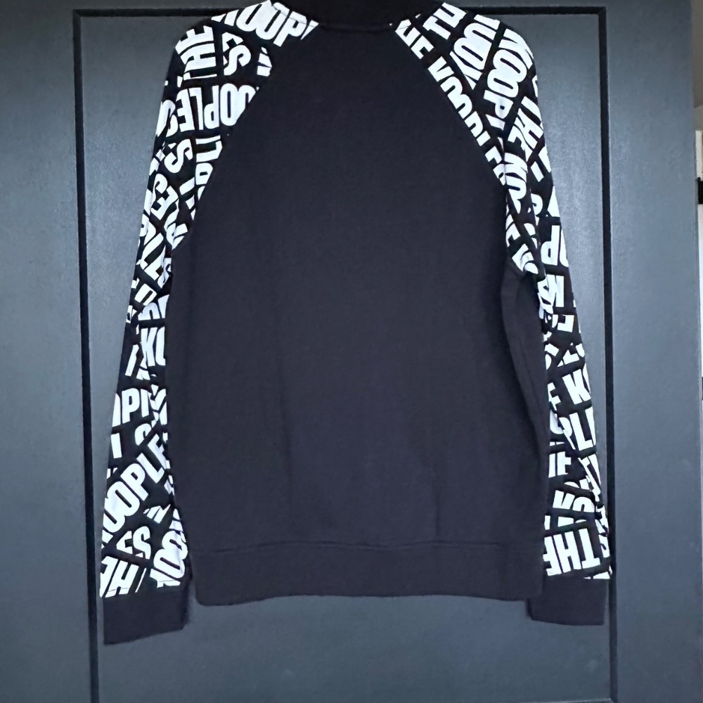 NWT | The Kooples | Long Sleeve Zip Front Bomber Jacket | Logo Tape Print - Picture 6 of 9